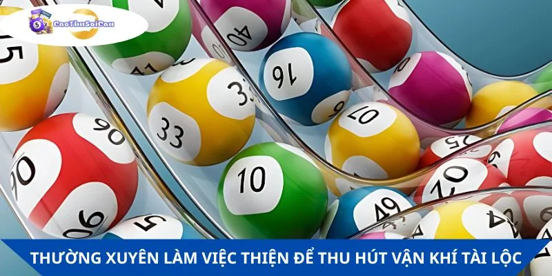 Người chơi nên thường xuyên làm việc thiện để thu hút vận khí tài lộc
