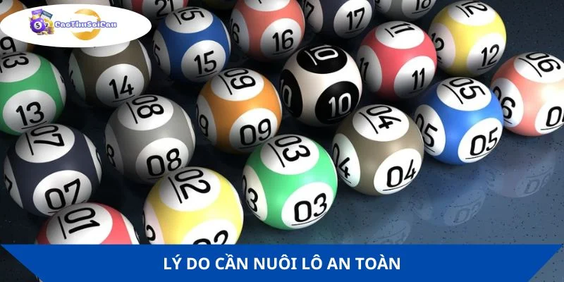 Lý do nhiều dân chuyên chọn nuôi lô an toàn