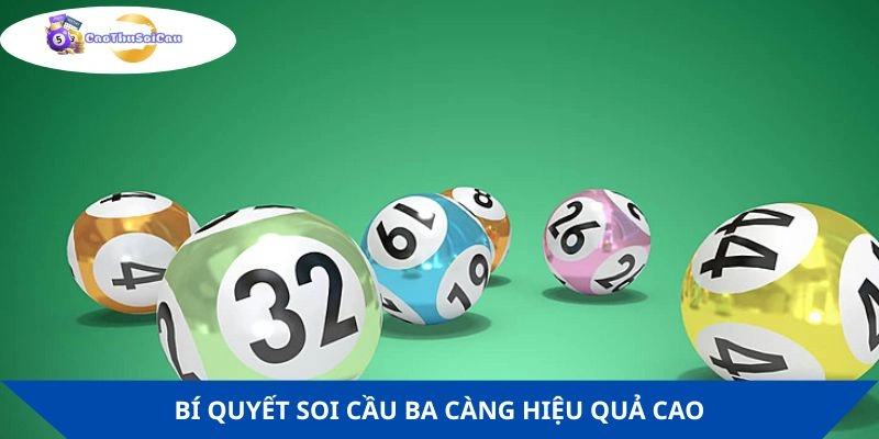 Bí quyết để soi cầu mang đến hiệu quả lớn